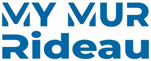 LOGO MY MUR RIDEAU bleu