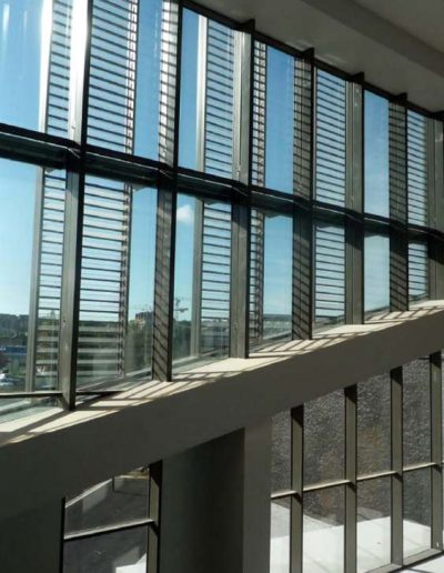 INSTALLATION Murs rideaux pour Bureaux SEPALUMIC